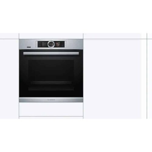 Lò nướng Bosch HBG6764S6B 3 Thiết kế lò nướng Bosch HBG6764S6B