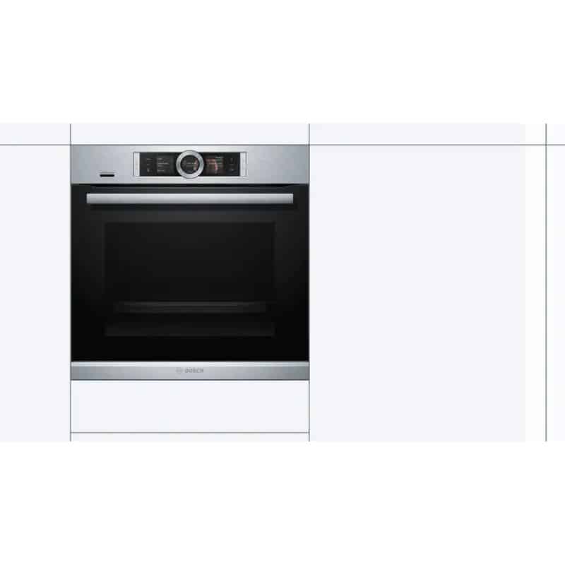 Thiết kế lò nướng Bosch HBG6764S6B Thiết kế lò nướng Bosch HBG6764S6B
