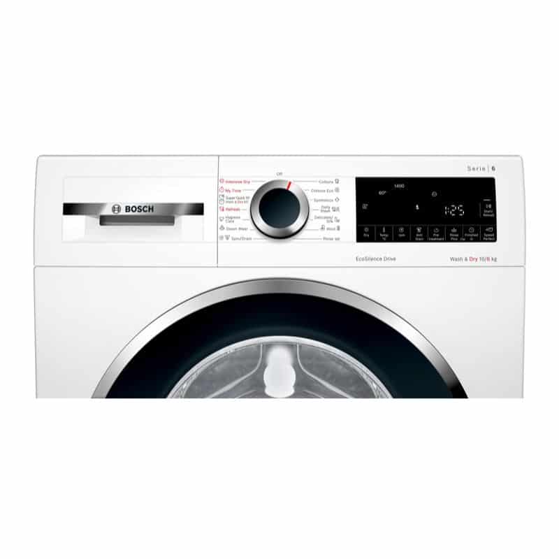 Bên trong máy giặt quần áo Bosch WNA254U0SG Bảng điều khiển máy giặt quần áo Bosch WNA254U0SG