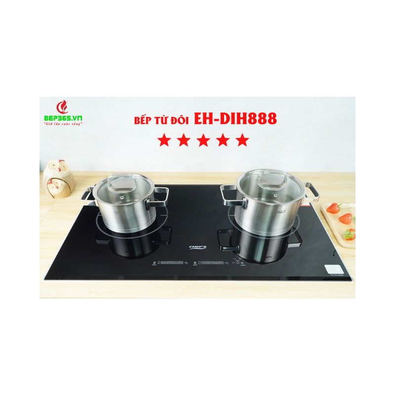 Bếp từ đôi Chefs EH-DIH888 Bếp từ đôi Chefs EH-DIH888