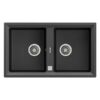 Chậu đá nhân tạo TEKA STONE 90 B-TG 2B SS 115260007 1 Chậu đá Teka STONE 90 B-TG 2B Black