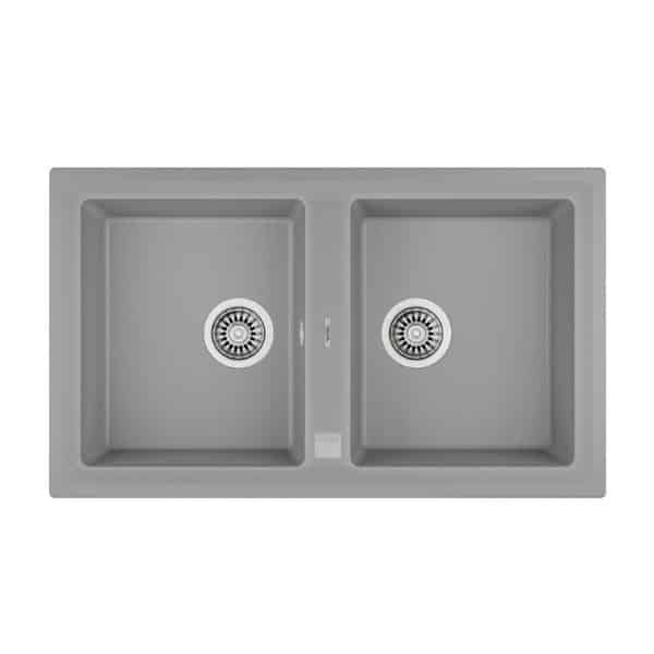 Chậu đá Teka STONE 90 B-TG 2B Grey Chậu đá Teka STONE 90 B-TG 2B Grey