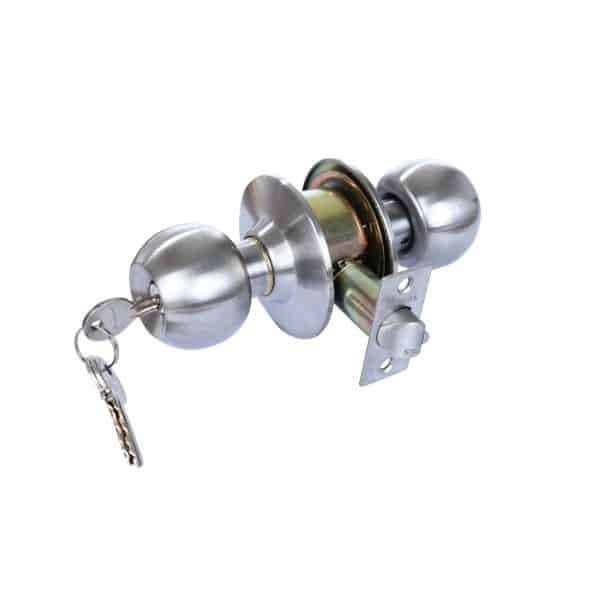 Khóa cửa phòng tay nắm tròn Demax LK302 SS Khóa cửa phòng tay nắm tròn Demax LK302 SS