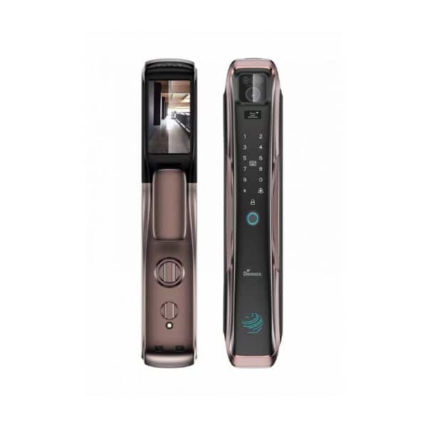 Khóa cửa thông minh nhận diện khuôn mặt FACE ID-3D Demax SL918 PB Khóa cửa thông minh nhận diện khuôn mặt FACE ID-3D Demax SL918 PB