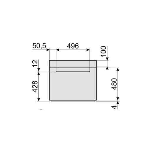 Lò Nướng Hafele SF6101TVN1 536.64.841 3 Kích thước lò nướng Hafele SF6101TVN1 536.64.841