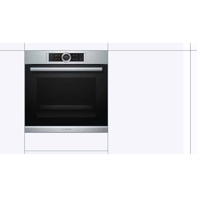 Thiết kế lò nướng BOSCH HBG675BS1 Thiết kế lò nướng BOSCH HBG675BS1