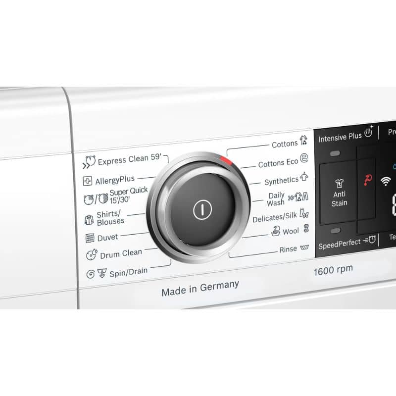 Tính năng của máy giặt quần áo Bosch WAX32M40SG Tính năng của máy giặt quần áo Bosch WAX32M40SG