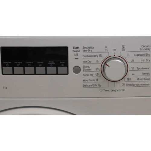 Máy Sấy Quần Áo Bosch WTA74200SG 3 Bảng điều khiển máy Sấy Quần Áo Bosch WTA74200SG