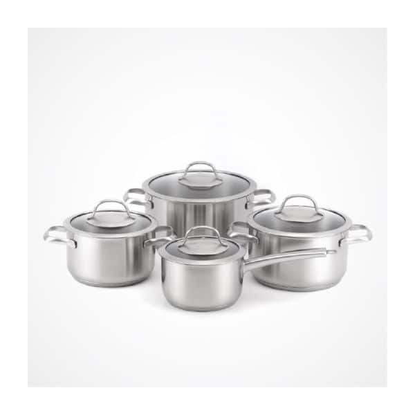 Bộ nồi inox Malloca cao cấp SA-4002 Bộ nồi inox Malloca cao cấp SA-4002