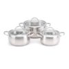 Bộ nồi inox Malloca FY-145 2 Bộ nồi inox Malloca FY - 145