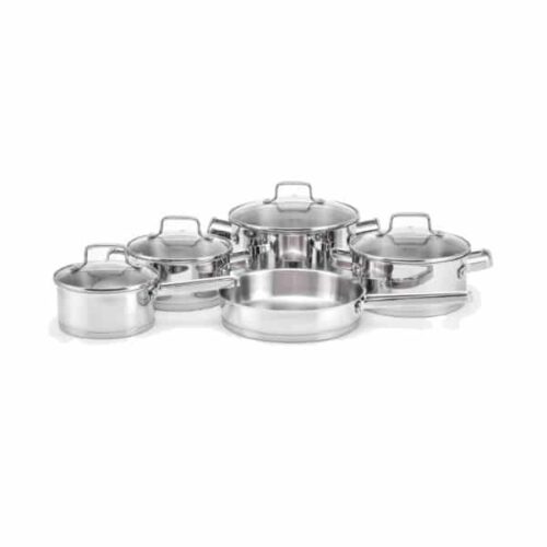 Bộ nồi Inox Malloca ST1119 3 Bộ nồi Inox Malloca ST1119