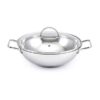 Chảo lẩu Inox Malloca SA12081 2 Chảo lẩu Inox Malloca SA12081
