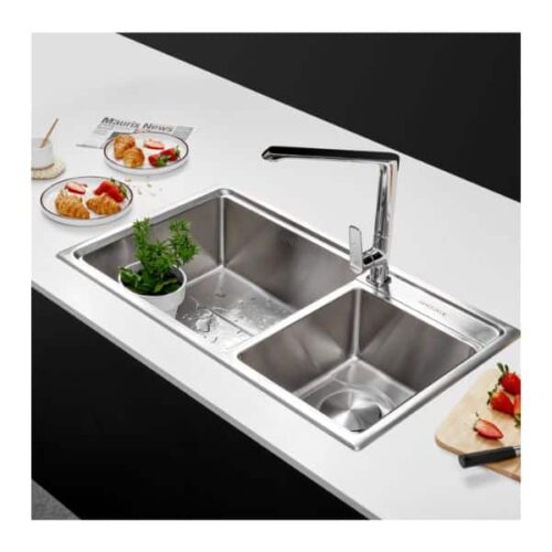 Chậu rửa bát Malloca MS 5082W 4 Chậu rửa bát Malloca MS 5082W
