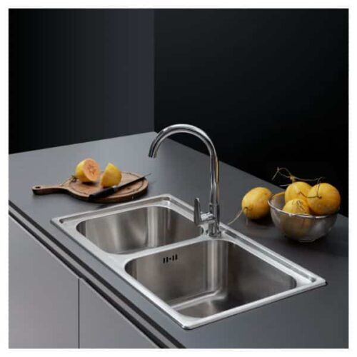 Chậu rửa chén inox 304 Malloca MS 2076E 4 Chậu rửa chén inox 304 Malloca MS 2076E