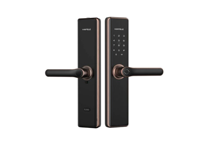 Hafele DL7600 BLE Glossy Copper with Z-Wave 912.20.233-1-1 Hafele DL7600 BLE Glossy Copper with Z-Wave 912.20.233-1-1