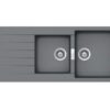 Chậu rửa đá Hafele HS19 - GED2S80 570.35.570 màu xám 2 hafele hs19 ged2s80 570 35 570 mau xam