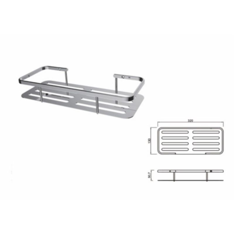Kệ để đồ 1 tầng Govern BD-321 Kệ để đồ 1 tầng Govern BD-321