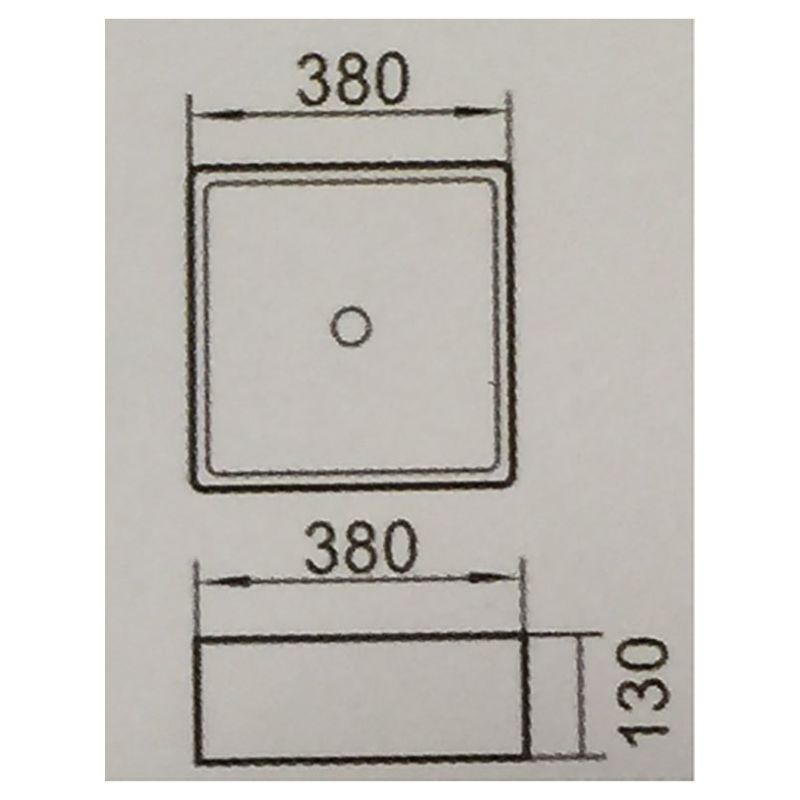 Kích thước chậu rửa Govren LAD-002a Kích thước chậu rửa Govren LAD-002a