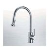 Vòi đồng mạ Inox Malloca K124 - BN (Inox) 2 Vòi đồng mạ Inox Malloca K124 - BN (Inox)