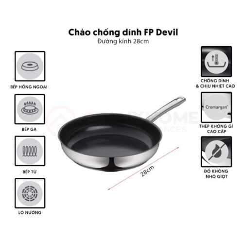 Chảo Từ WMF FP DEVIL 28 CM CERAMIC COATING - 0741486901 5 Ứng dụng Chảo Từ WMF FP DEVIL 28 CM CERAMIC COATING – 0741486901