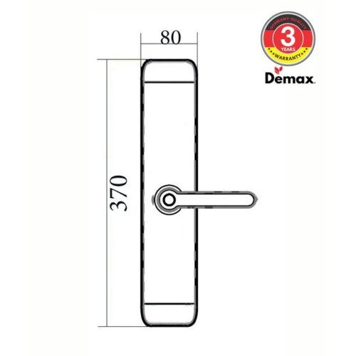 Khóa cửa thông minh Demax SL768 AC 4 khoa cua thong minh demax sl768 ac 1