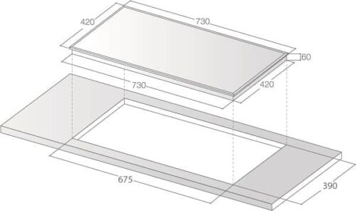 Bếp từ Lorca TA-1009 Plus 4 kich thuoc bep tu doi lorca ta 1009 plus