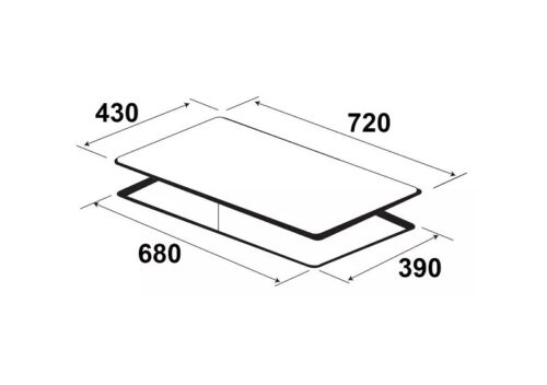Bếp từ đôi Kaff KF - 988II 3 bep tu doi kaff kf 988ii 2