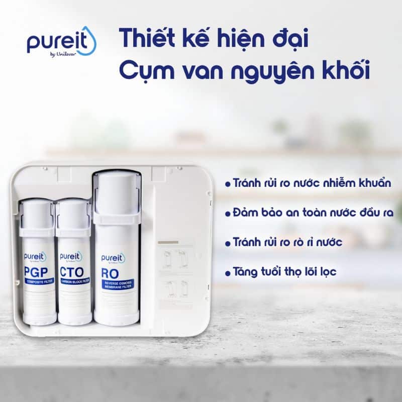 Lõi lọc Máy lọc nước Unilever Pureit Delica UR5840 Lõi lọc Máy lọc nước Unilever Pureit Delica UR5840
