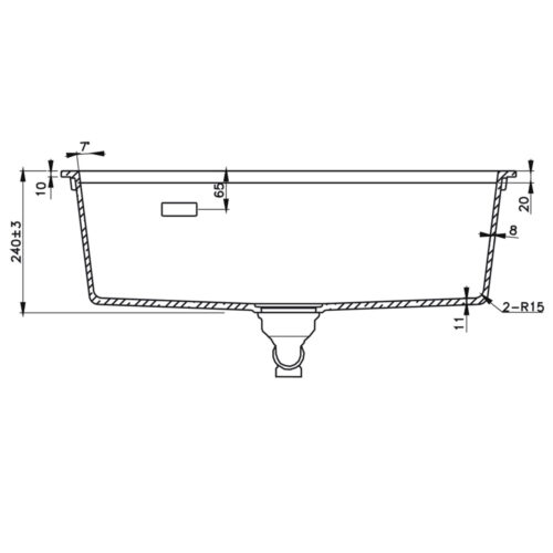 Chậu Rửa Hafele HS22-GEN1S90M - màu Đen 577.25.330 4 577.25.530 2