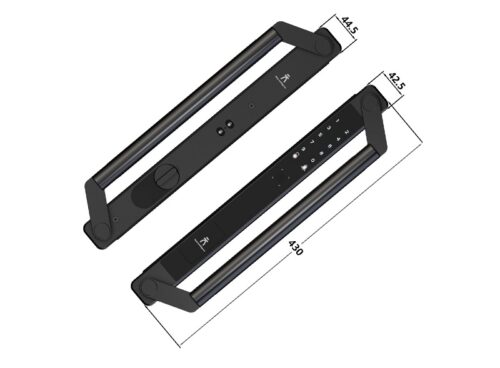 Khóa cửa đại sảnh biệt thự nhận diện khuôn mặt Demax SL908 GS Lux App Wifi 3 sl908 gs lux app wifi 1