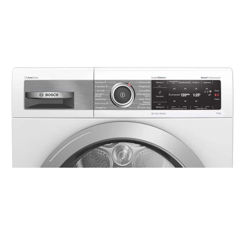Bảng điều khiển máy sấy quần áo Bosch WTX87E40 Bảng điều khiển máy sấy quần áo Bosch WTX87E40