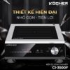 Bếp từ công nghiệp Kocher CI-3500F 1 CI 3500F