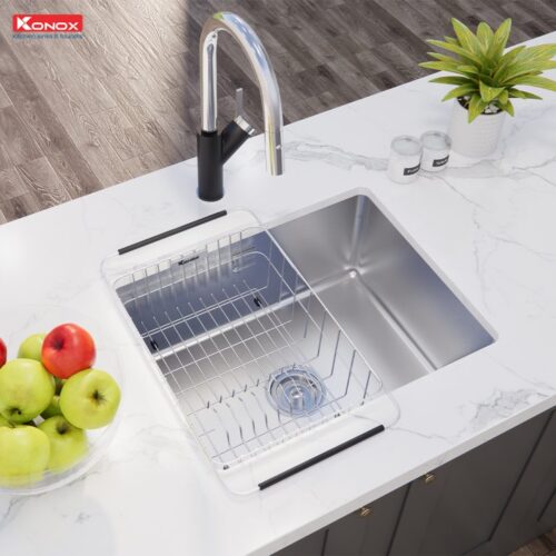 Chậu rửa bát Konox chống xước Workstation Sink – Undermount Sink KN5444SU Dekor 4 KN5444SU Dekor 2