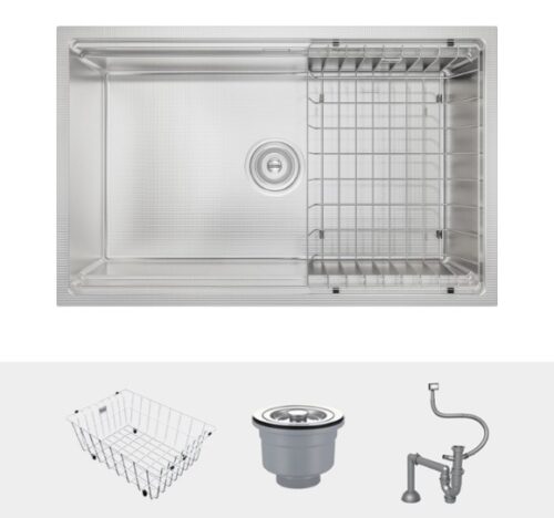 Chậu rửa bát Konox chống xước Workstation Sink – Undermount Sink KN7044SU Dekor 5 chau rua bat 1 ho chong xuoc konox kn7044su