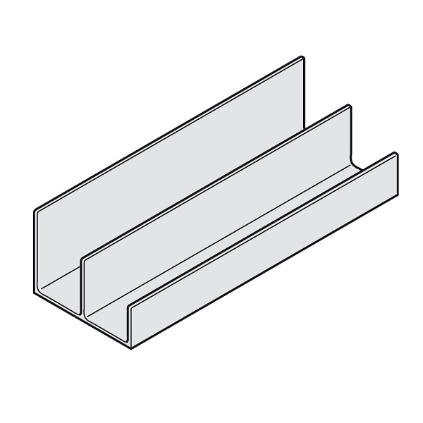 400-52-952-1 Dẫn hướng dưới 2500mm Hafele 400.52.952