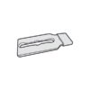 Bas định vị trên cho cửa trượt lọt lòng Hafele 404.24.330 1 Bas định vị trên cho cửa trượt lọt lòng Hafele 404.24.330