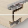 Phụ kiện cửa trượt 3 cánh Hafele 406.78.032 1 Phụ kiện cửa trượt 3 cánh Hafele 406.78.032