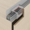 Ray trượt đôi trên 2500mm Hafele 406.78.922 2 Ray trượt đôi trên 2500mm Hafele 406.78.922