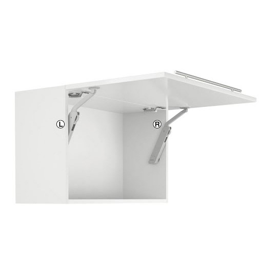 493-05-352-1 Tay nâng Flap H1.5 loại B phải Hafele 493.05.352
