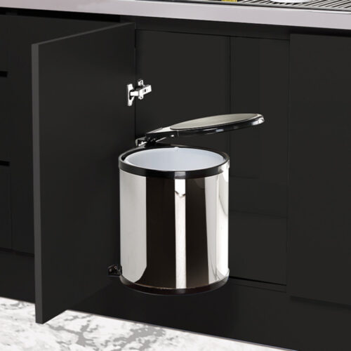 Thùng rác gắn cánh lắp âm cửa Hafele Viola 502.24.003