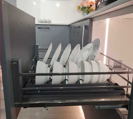 549-08-887 Kệ Đựng Bát Đĩa Kason Flex 800mm Hafele Kosmo 549.08.887