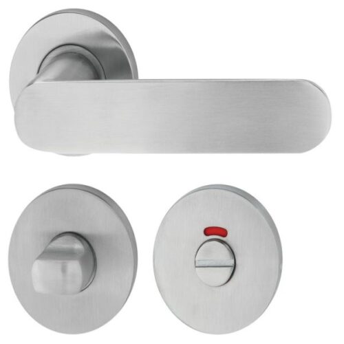 Tay nắm gạt có nắp che cửa vệ sinh Hafele 903.99.986