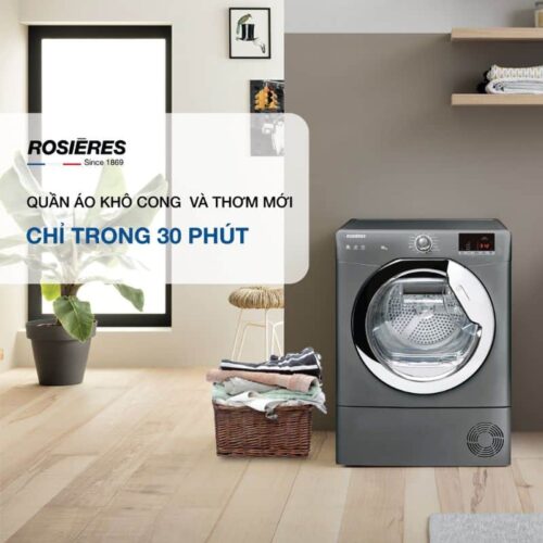 Máy sấy độc lập 10kg Rosieres RILSC10DGR-04 6 Công nghệ Máy sấy độc lập 10kg Rosieres RILSC10DGR-04