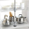 Mâm xoay inox nan tròn Eurogorld TR180A/C 2 eurogold tr180a c
