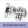 Bản lề inox SUS304 cong 3/4 Eurogold WP03 1 eurogold wp03 e1698284144745