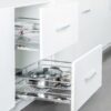 Bộ rổ kéo gắn với cánh Hafele 549.03.146 cho tủ rộng 900mm 2 phu kien tu bep 549 03 146