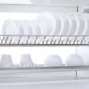 giá bát đĩa cố định dạng chữ V Inox 201 Eurogold EU01100