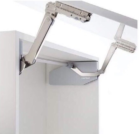 Bộ tay nâng Free Swing Hafele 493.05.775, đen