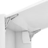 Bộ tay nâng Free Flap 1.7 Hafele 493.05.822 nắp trắng 2 phu kien tu bep hafele 493 05 822