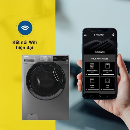 Máy giặt sấy độc lập Rosieres RILSW4117TAHBR-4 4 Chức năng Máy giặt sấy độc lập Rosieres RILSW4117TAHBR-4